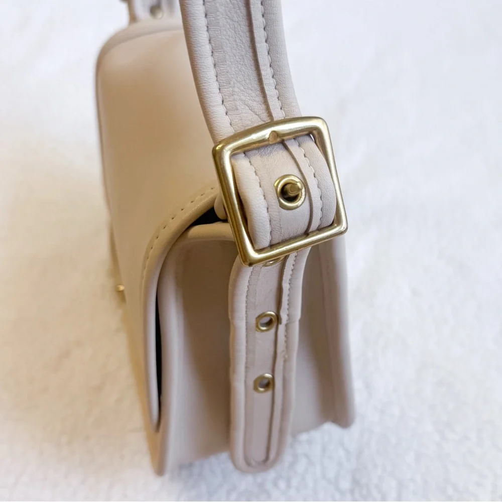 Vintage Coach 1997 Legacy Flap Bone Leather Crossbody Amazing Condition 9965 - Picture 5 of 16